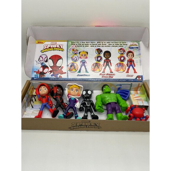 Marvel Spidey and his Amazing Friends Action Figure Playset - 2021 Hasbro - Picture 1 of 8